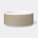 Search for floral dog bowls Green