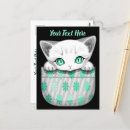 Recherche de poche cartes postales Chat
