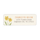 Search for illustrated card return address labels Yellow