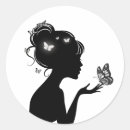 Recherche de femmes de papillon autocollants Pour tous