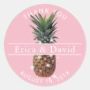 Search for pineapple wedding stickers Aloha