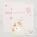 Search for unicorn 2nd birthday invitations Fairytale