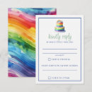 Search for lesbian invitations wedding rsvp cards Watercolor