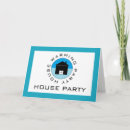 Recherche de qui double logo invitations Nouvelle maison