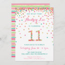 Search for 11 year old birthday invitations Eleven years old