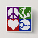 Search for obama campaign buttons President