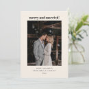Search for first year married christmas cards Merry and married