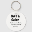 Search for bachelorette party keychains Bridal shower name date