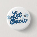 Search for winter design buttons Let it snow