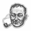 Search for pipe smoking stickers Vintage