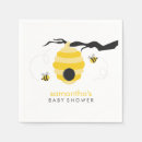 Search for bumble bee napkins Baby shower
