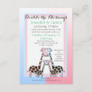 Recherche de multiple baby shower invitations Girafe
