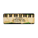 Search for piano return address labels Keys