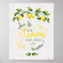 Search for when life gives you lemons posters Watercolor