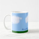 Search for cloud design mugs Blue sky