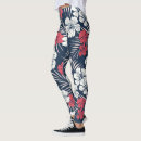 Search for navy floral leggings Blue