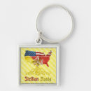 Recherche de sicile pour porteclés Sicilienne