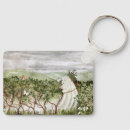 Search for horses rectangular keychains White