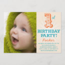 Search for teal 1st birthday invitations First