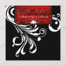 Search for black tie christmas invitations Red