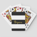 Search for black playing cards Stripe