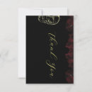 Search for death thank you cards Gothic