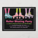 Search for skate party invitations Black