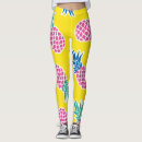 Recherche de ananas leggings Illustration