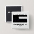Search for cop square buttons Thin blue line
