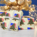 Search for forest christmas wrapping paper Woodland