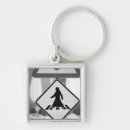 Search for ad keychains Black and white