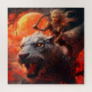 Recherche de guerrier puzzles Amusant