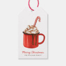 Search for hot cocoa gift tags Watercolor