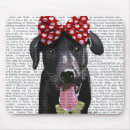 Recherche de labrador noir tapis souris Fleurs