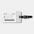 Search for luggage tag save the dates Minimalist