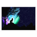 Search for wolf and aurora posters Northern lights