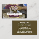 Recherche de poterie de terre cartes visite Customer