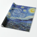 Search for van gogh wrapping paper Stars