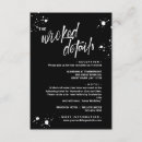 Search for halloween wedding enclosure cards Hallowedding