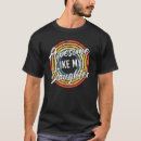 Search for awesome like my father tshirts Retro
