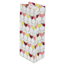 Search for wine glasses gift bags Red