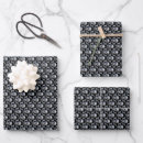 Search for skull bones gift wrap Pirate