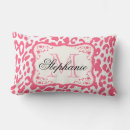 Search for pink leopard pillows Girly