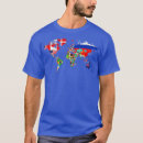 Search for international map tshirts Flag