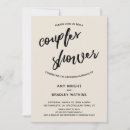 Recherche de blanc cassé invitations Typographie