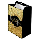 Search for 50th anniversary gift bags Black and gold