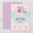 Recherche de pastel unicorn invitations Unicorne