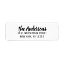 Search for artsy return address labels Modern