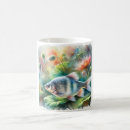 Search for fish aquarium mugs Watercolor