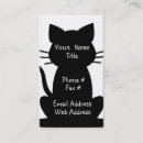 Search for lover business cards Cat